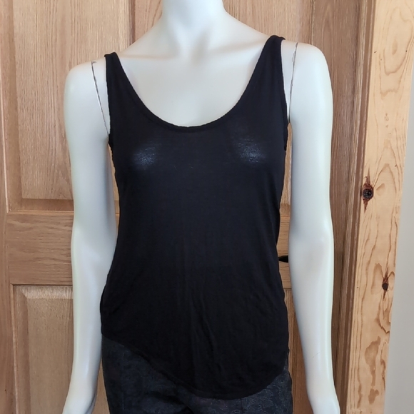 Sz S Helmut Lang Black Women's Tank Top - Picture 1 of 8